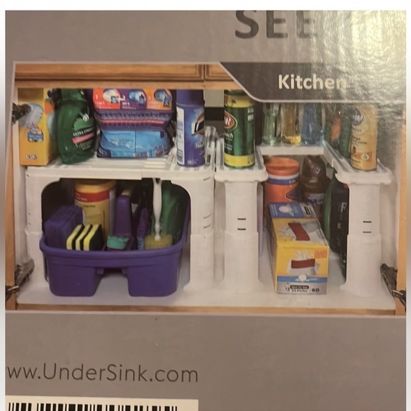 Spicy Shelf Brand Under the Sink Organizer NIB - Picture 5 of 6